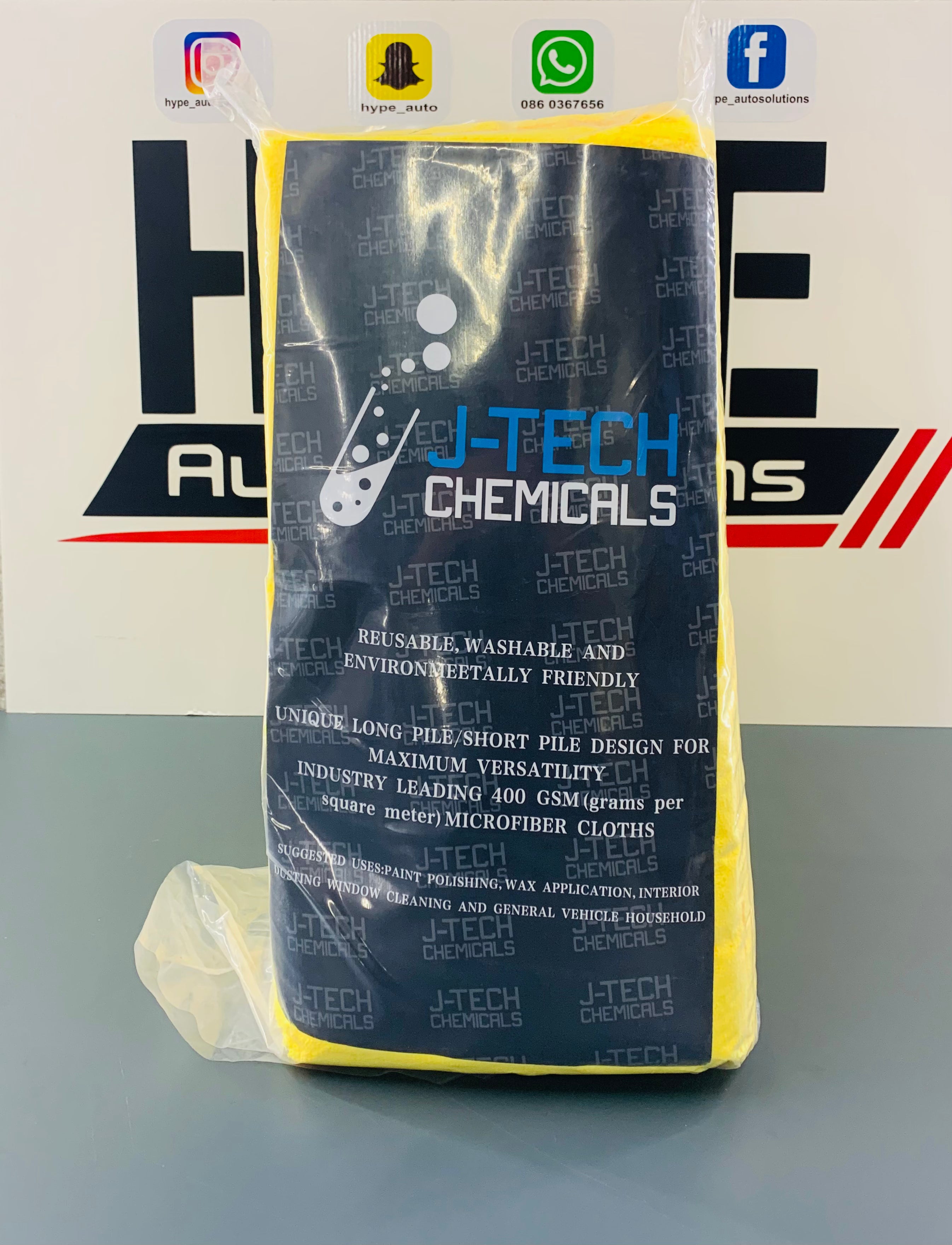 Edgeless Microfibre Cloths (400gsm)