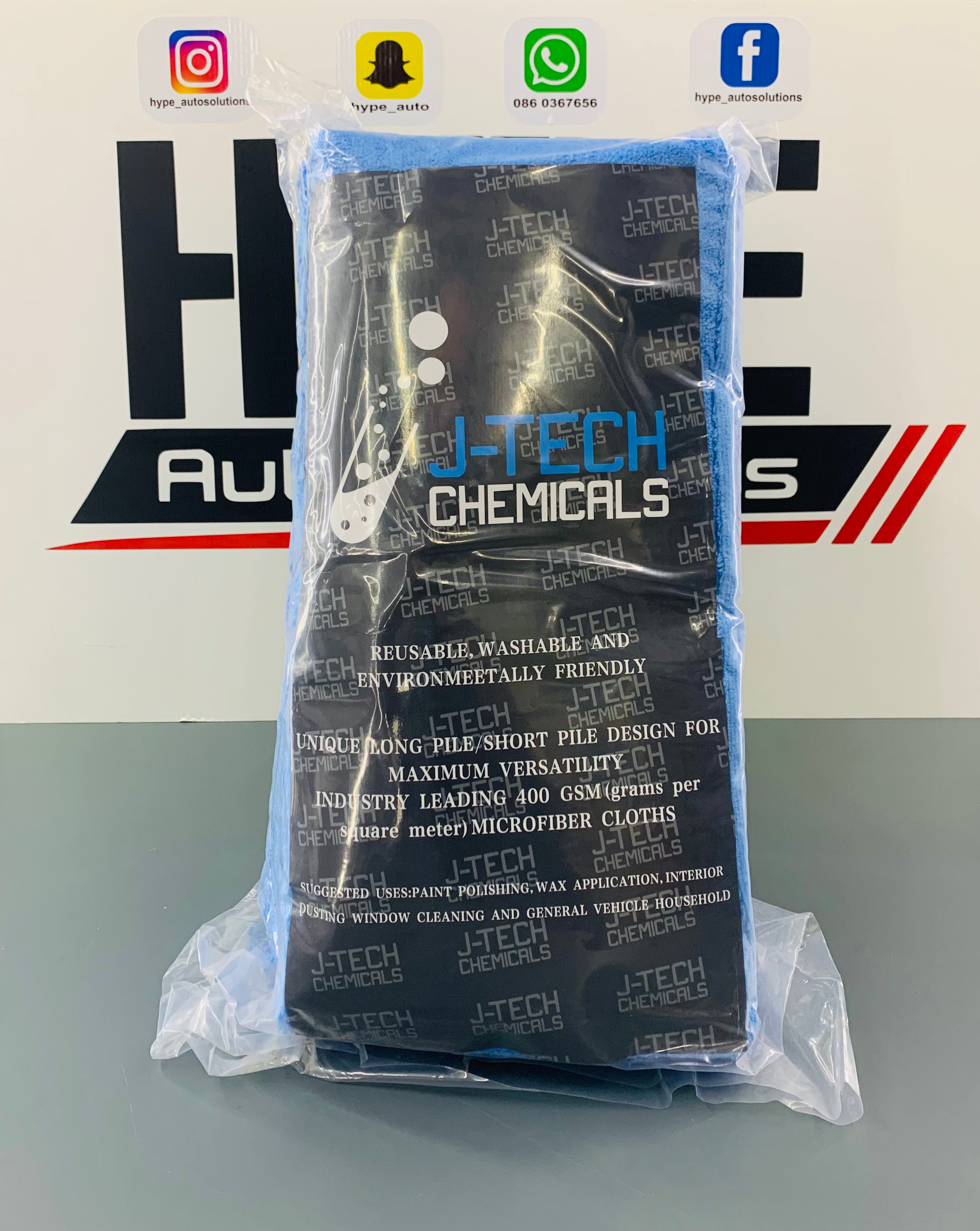 Edgeless Microfibre Cloths (400gsm)