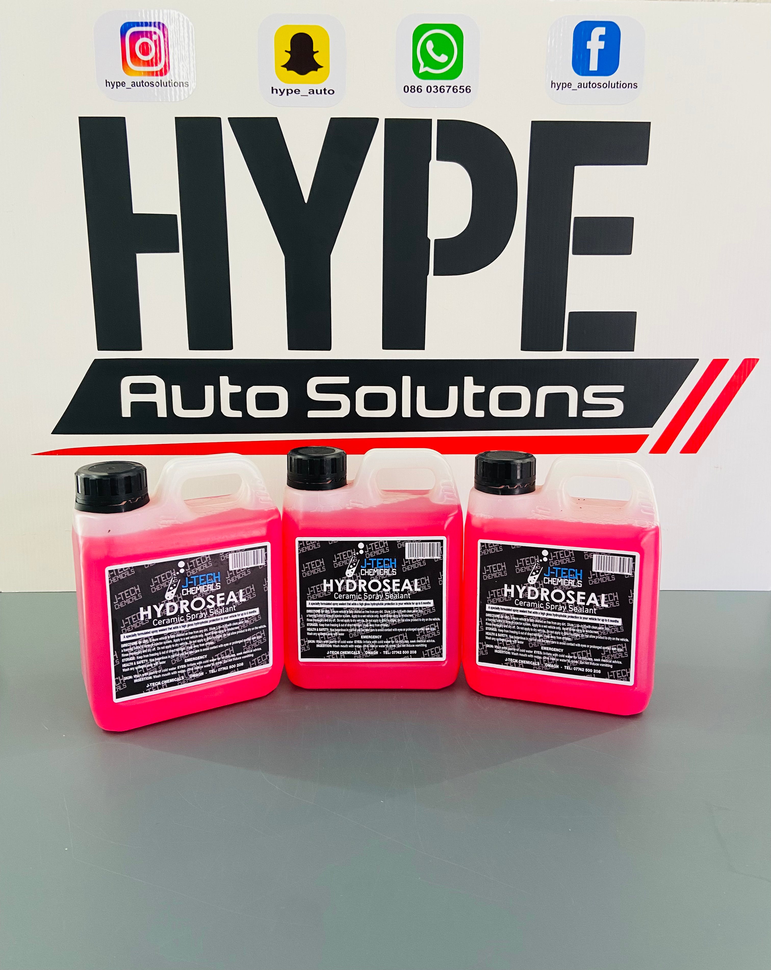 Hydroseal Ceramic spray sealant 1 Litre