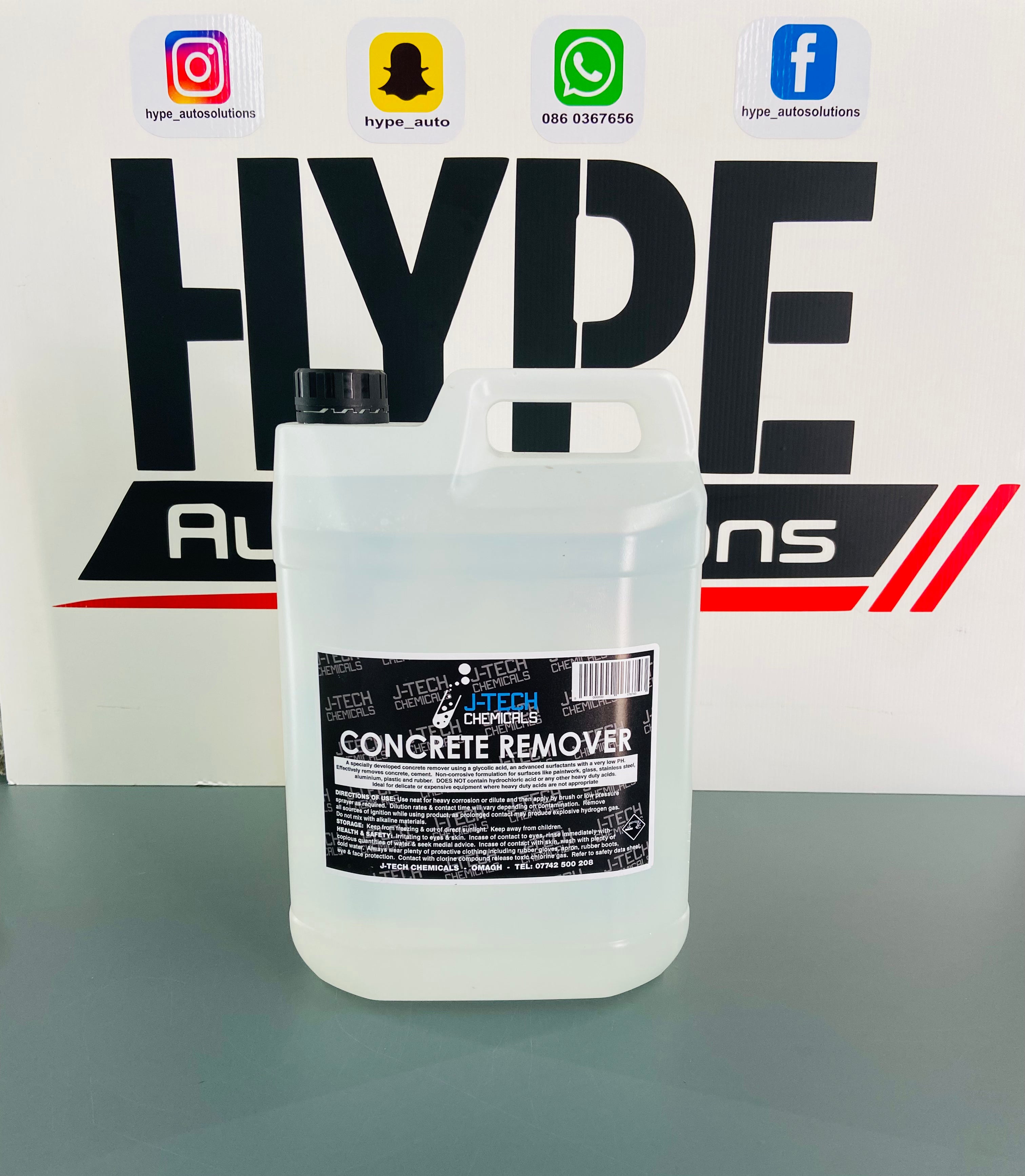 Concrete remover 5 Litre