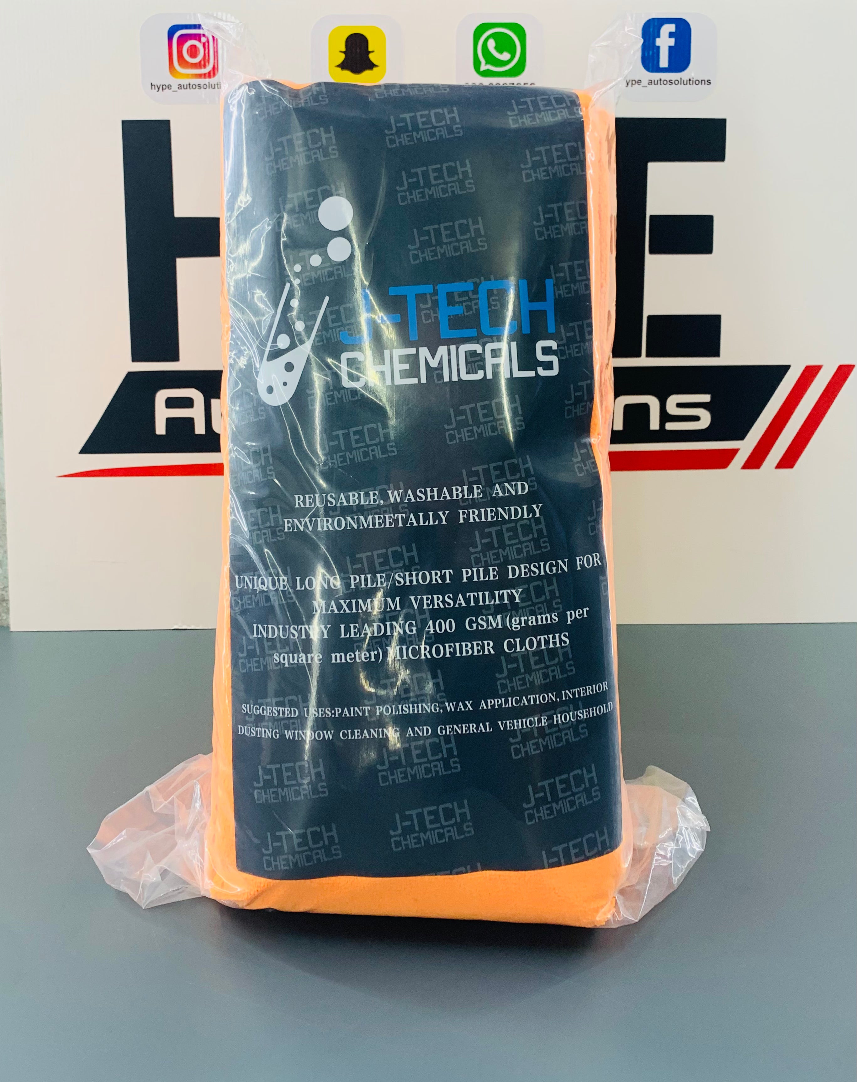 Edgeless Microfibre Cloths (400gsm)