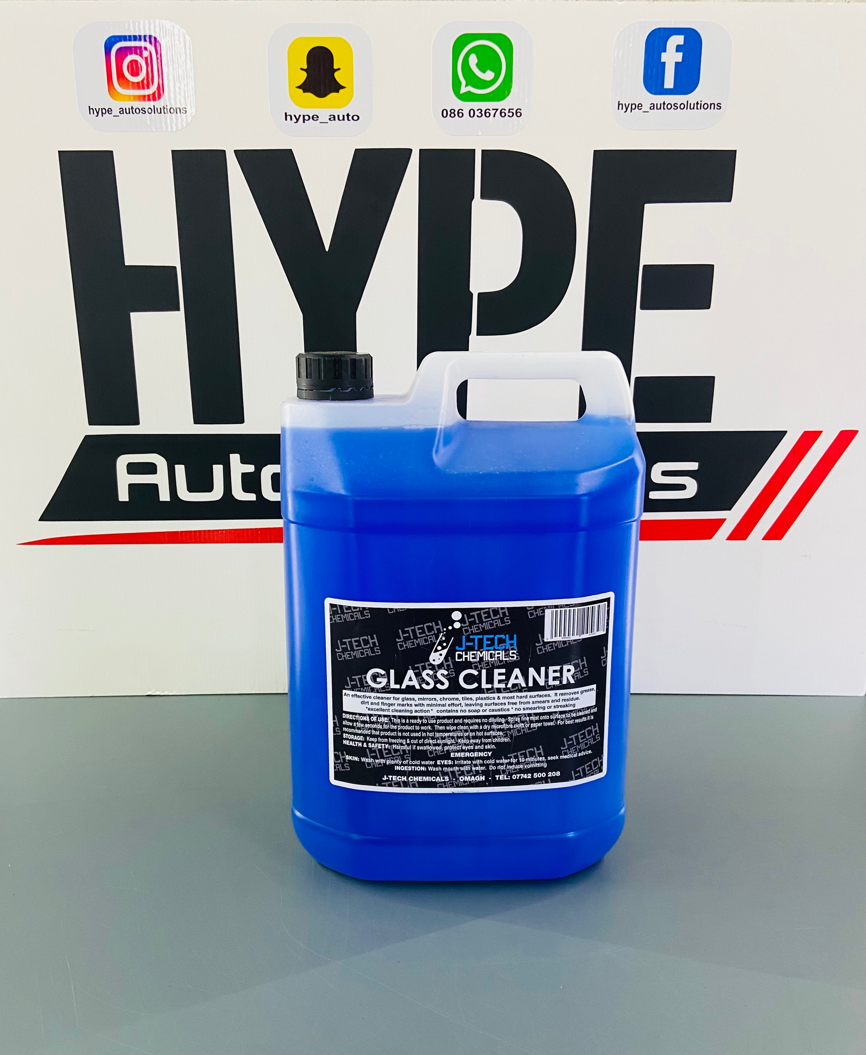 Glass Cleaner 5 Litre
