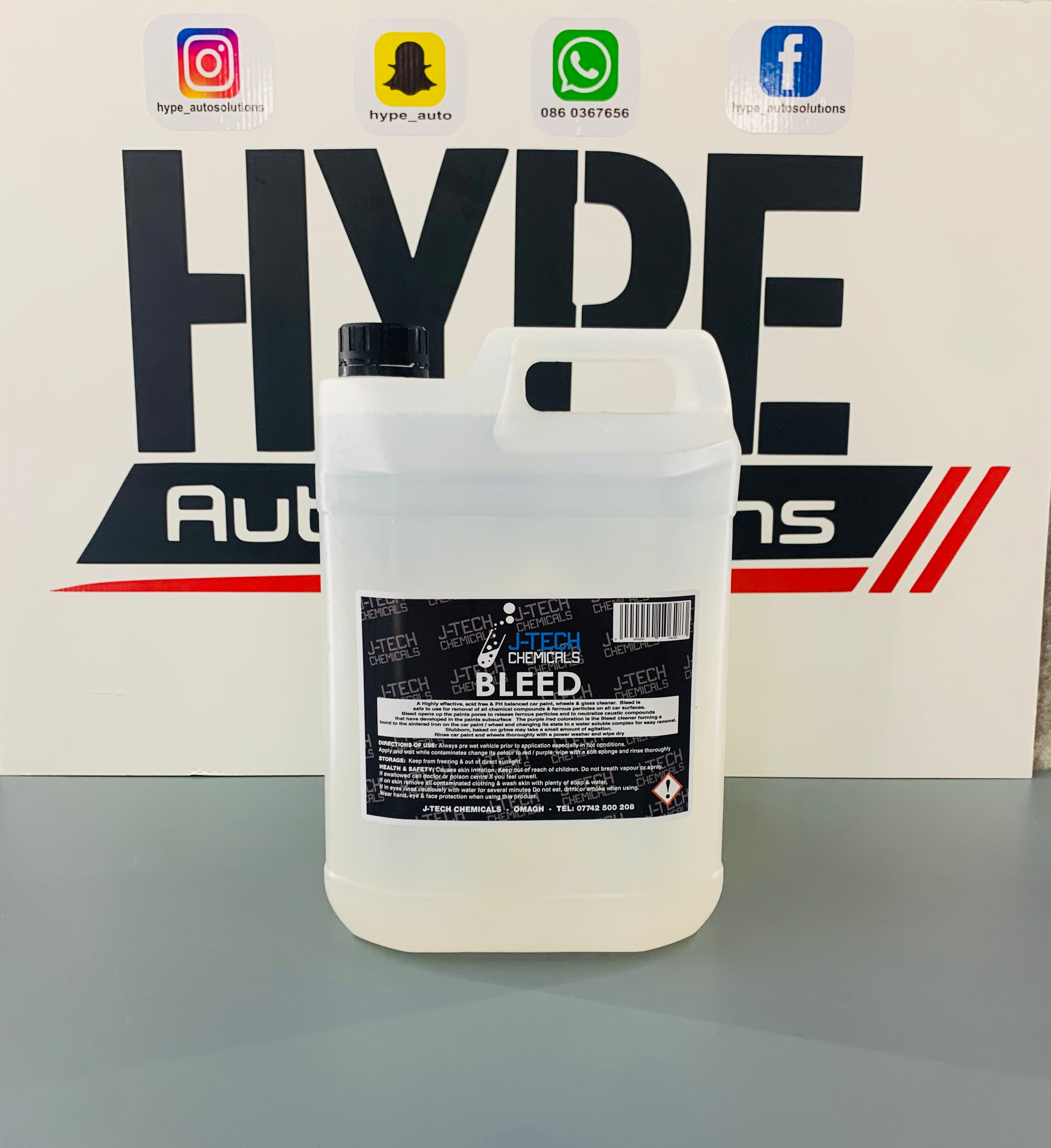 Bleed - iron fallout remover 5 Litre
